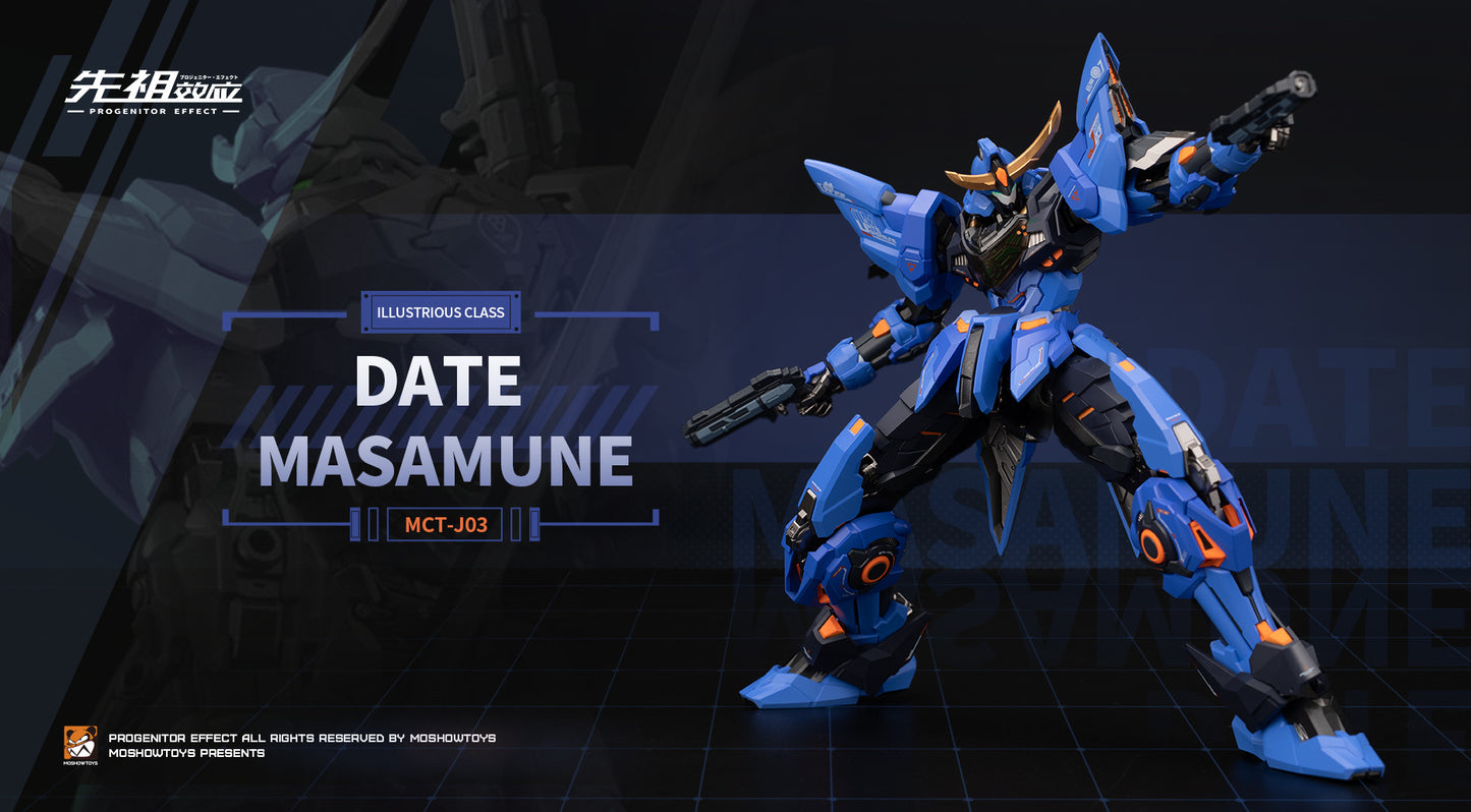 Progenitor Effect Illustrious Class: MCT-J03 Date Masamune Brahma Maru Mecha - 1/100 Scale Action Figure