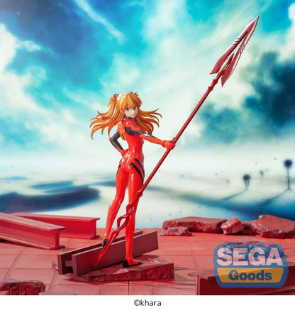 Rebuild of Evangelion: Asuka Shikinami Langley x Spear of Cassius - Luminasta Prize Figure