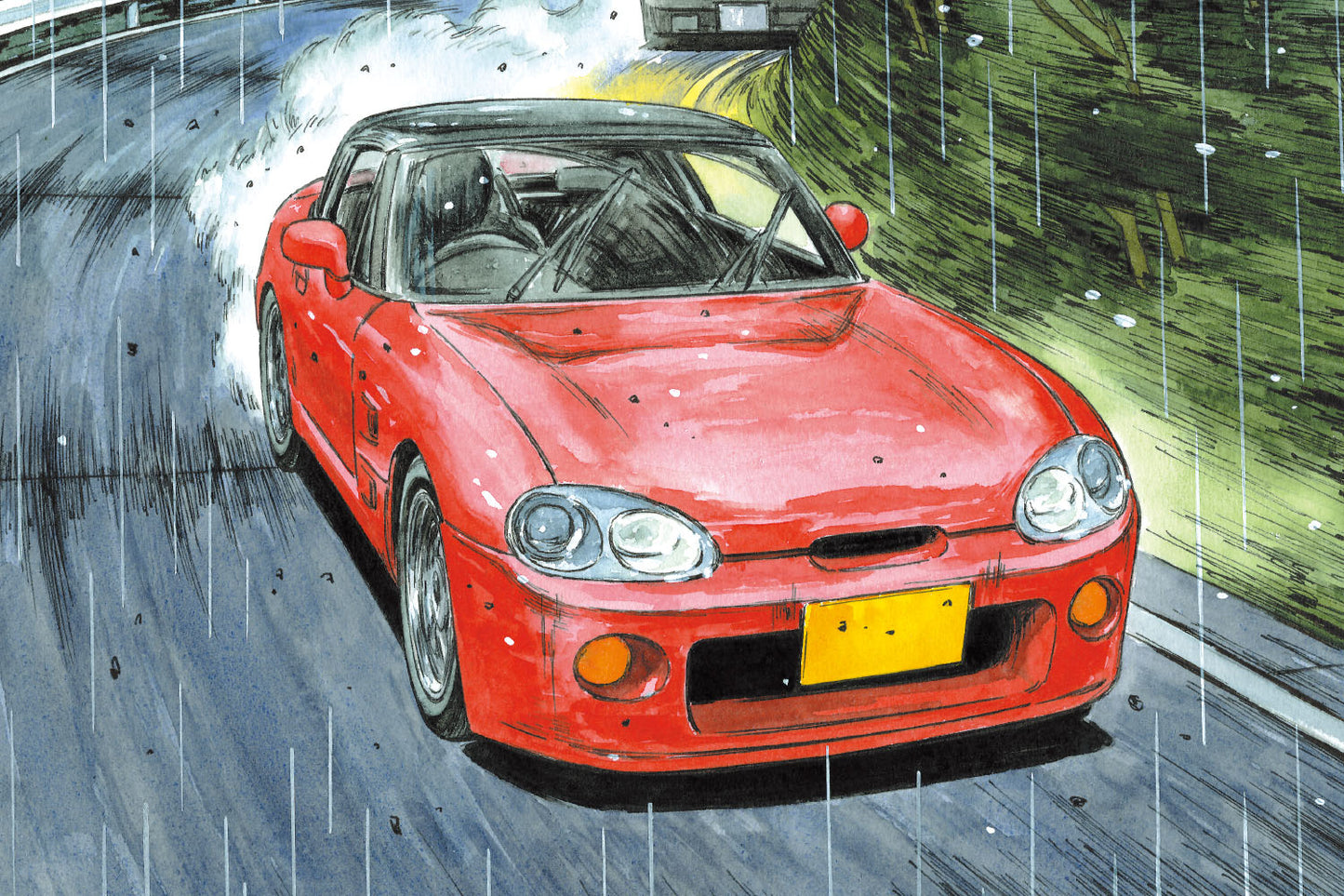 Initial D: Sakamoto EA11R Cappuccino - 1/24 Scale Model Kit