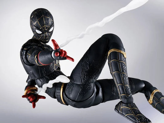 Spider-Man No Way Home: Spider-Man (Black and Gold Suit) - S.H. Figuart