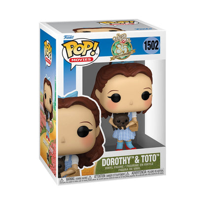 (PRE-ORDER) Funko POP! Movies: The Wizard of Oz (85th Anniversary) - Dorothy and Toto #1502