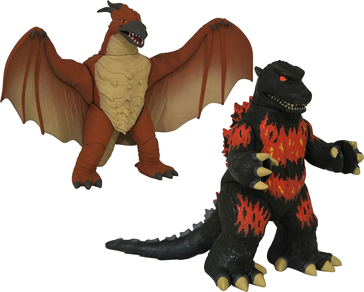Diamond Select Toys: Vinimates - Burning Godzilla 1995 & Rodan - Vinyl Figures 2-Pack