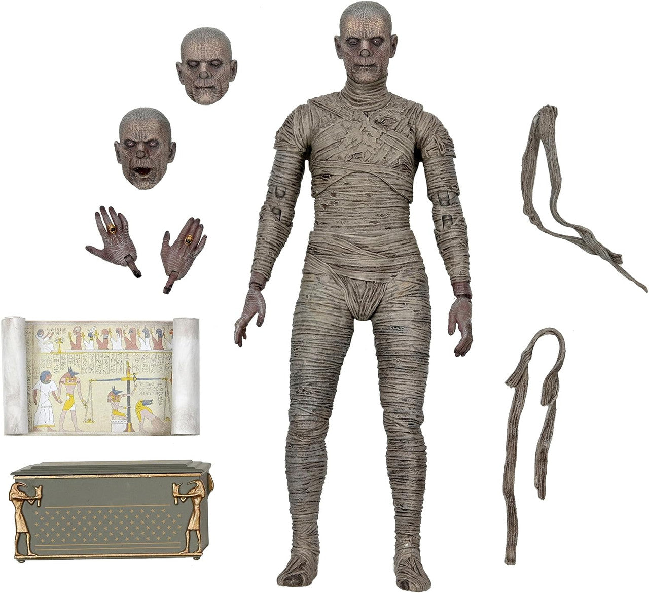 Universal Monsters: Ultimate Mummy (Color) - 7” Scale Action Figure