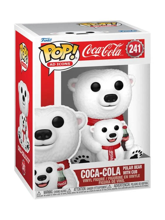 Funko Pop! Ad Icons: Coca-Cola Polar Bear w/ Cub #241