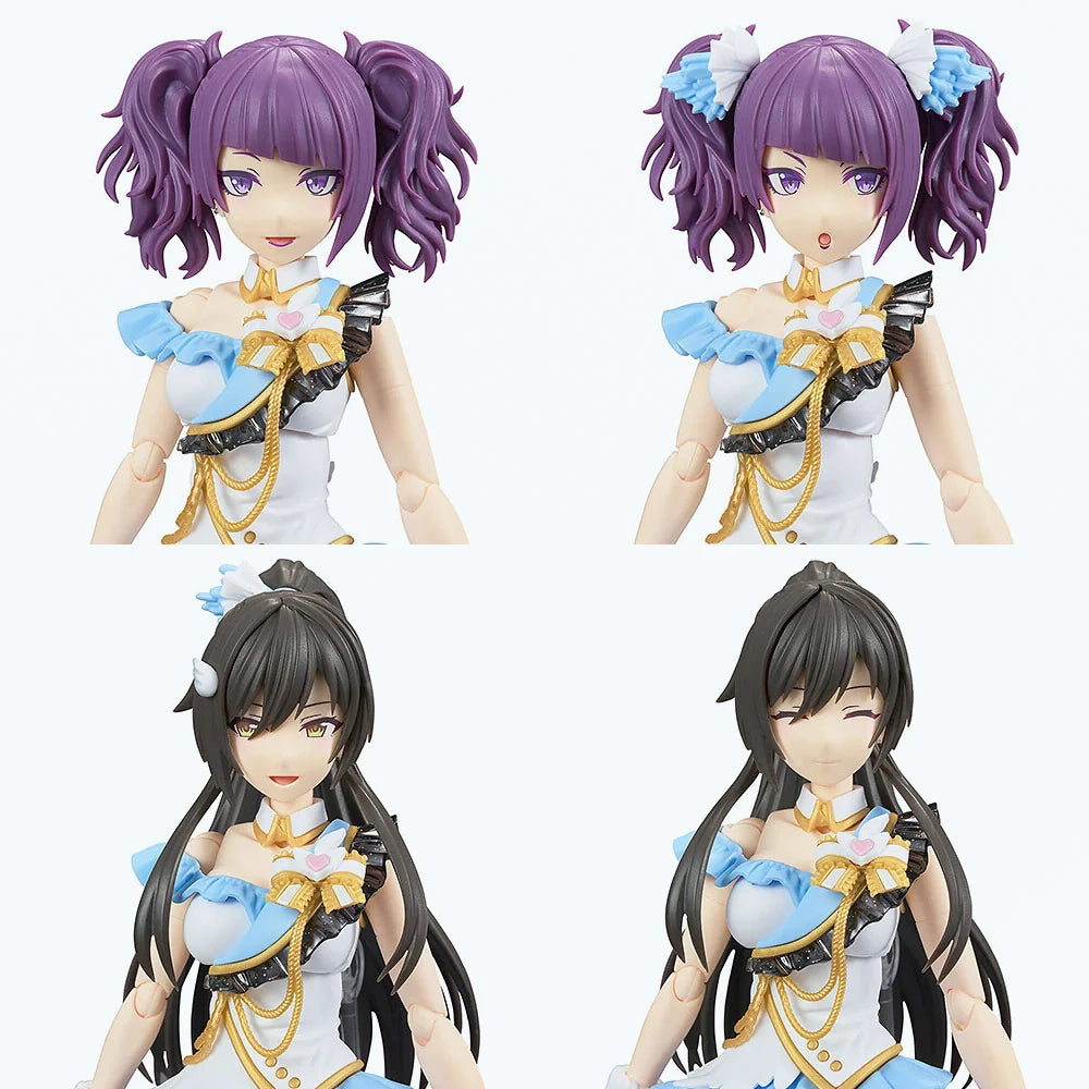 30 Minutes Sisters: Option Hair Style & Face Set (Mamimia Tanaka/Sakuya Shirase) - 30MS 1/144 Scale Model Kit