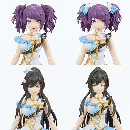 30 Minutes Sisters: Option Hair Style & Face Set (Mamimia Tanaka/Sakuya Shirase) - 30MS 1/144 Scale Model Kit