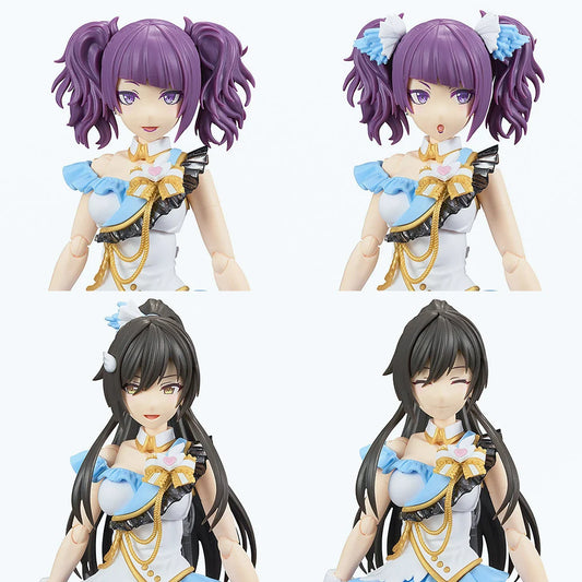 30 Minutes Sisters: Option Hair Style & Face Set (Mamimia Tanaka/Sakuya Shirase) - 30MS 1/144 Scale Model Kit