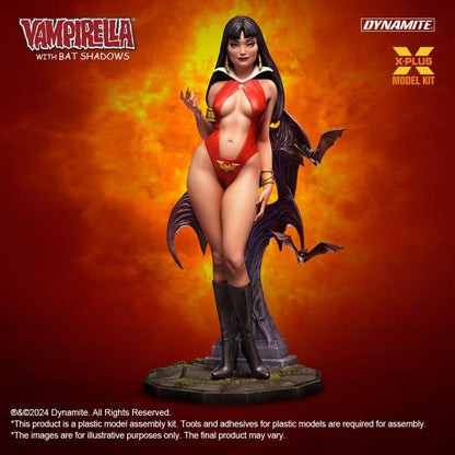 Vampirella with Bat Shadows 1/8 Scale Plastic Model Kit