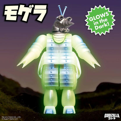 Godzilla: Moguera '57 (Glow in the Dark) - Toho Reaction Action Figure810110756595