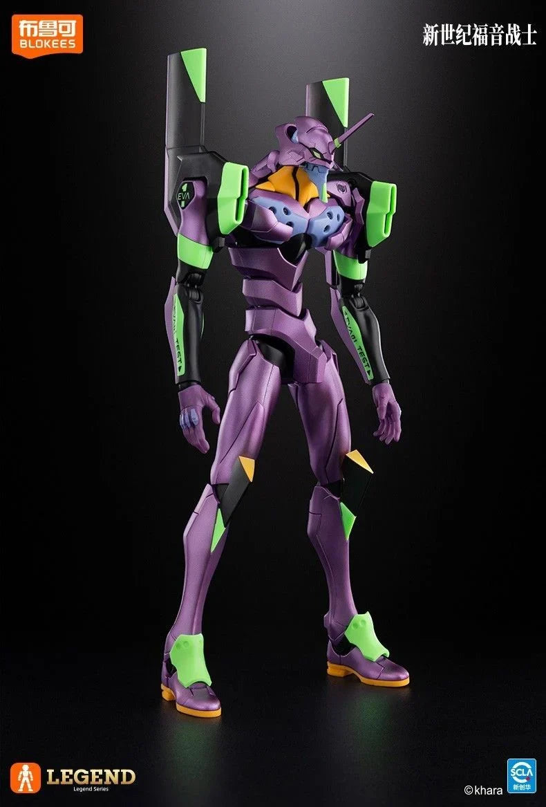 Blokees: Evangelion - Test Type-01 (TV Ver.) - Action Edition 04 - Model Kit