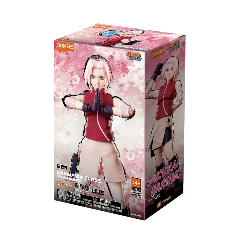 Naruto Shippuden: Champion Class 07 - Sakura Haruno - Blokees Model Kit