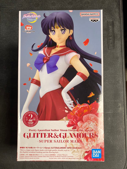 Banpresto: Glitter & Glamours- Pretty Guardian Sailor Moon Eternal The Movie Super Sailor Mars Figure