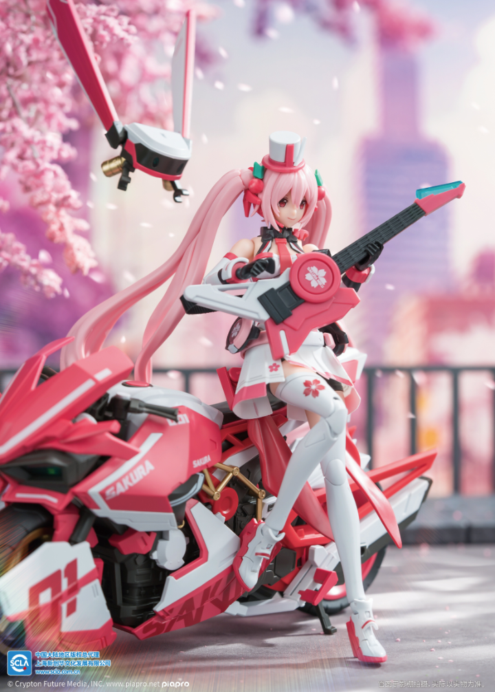 Soskill x Hatsune Miku: Sakura Miku - Plastic Model Kit