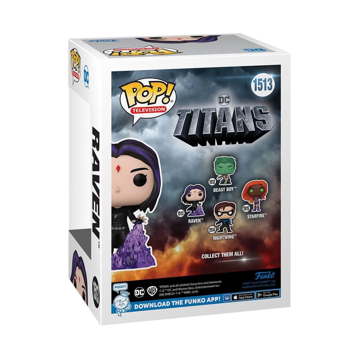 Funko POP! Television: DC Titans - Raven #1513