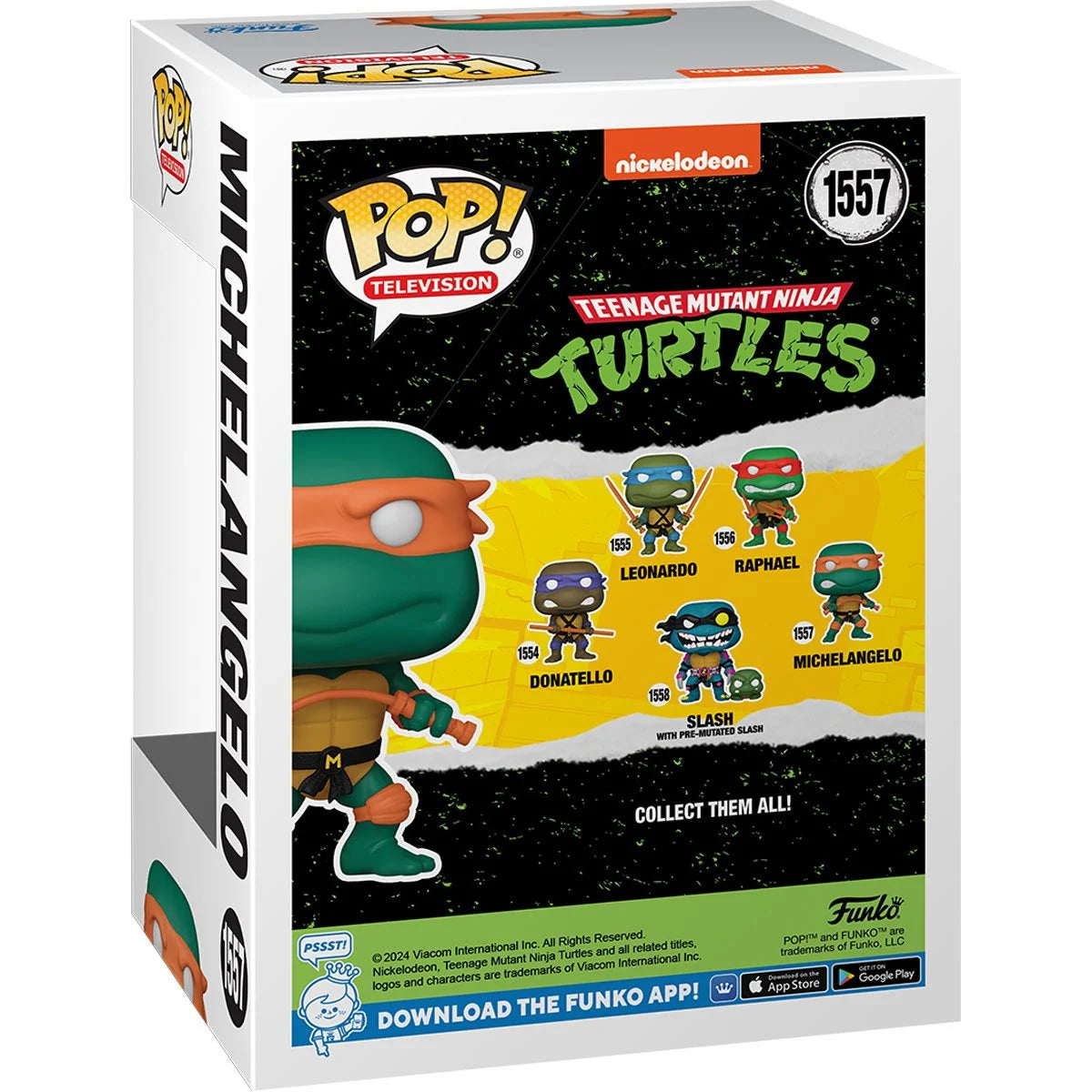 Funko pop ninja turtles michelangelo shop