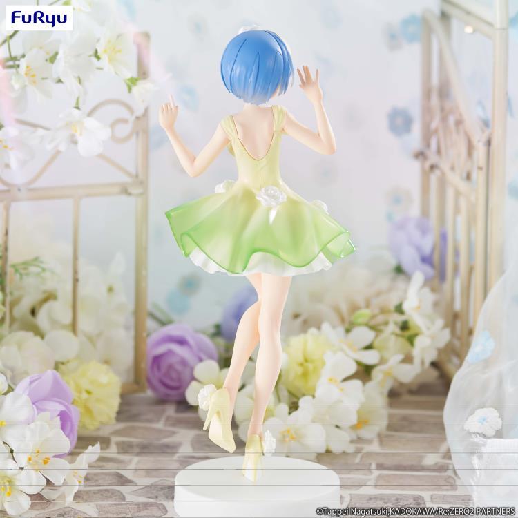 Re:Zero Starting Life in Another - Rem (Flower Dress) - Trio-Try-iT Figure - Videguy Collectibles