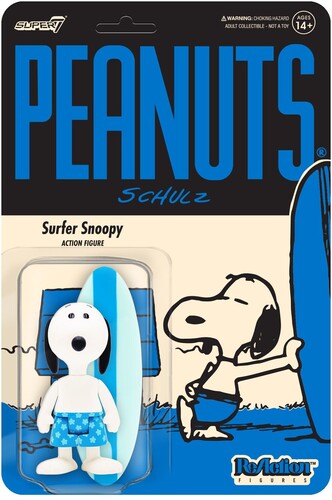 Peanuts: ReAction Wave 5 - Surfer Snoopy - Action Figure