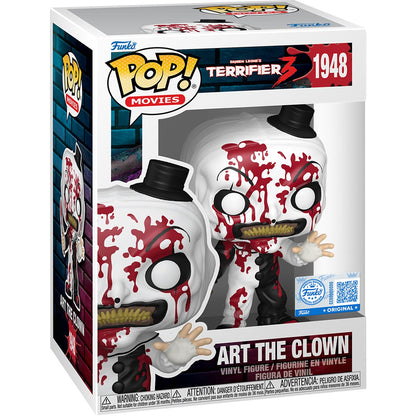 Funko POP! Movies: Terrifier 3 - Art the Clown Bloody (Entertainment Earth Exclusive)