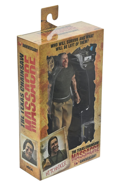 Texas Chainsaw Massacre: Hitchhiker (50th Anniversary) - 8 In Clothed Action Figure
