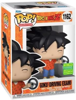 Funko POP! Animation: Dragon Ball Z - Goku (Driving Exam) #1162 (Limited Edition 2022 Summer Convention)