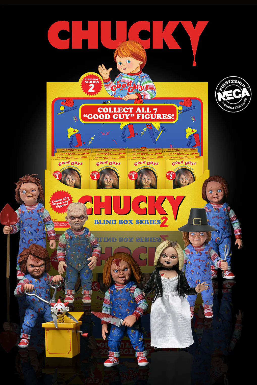 Child's Play 2/Chucky (TV Series): "Good Guy" 7" Scale Action Figure Blind Box (Series 2)