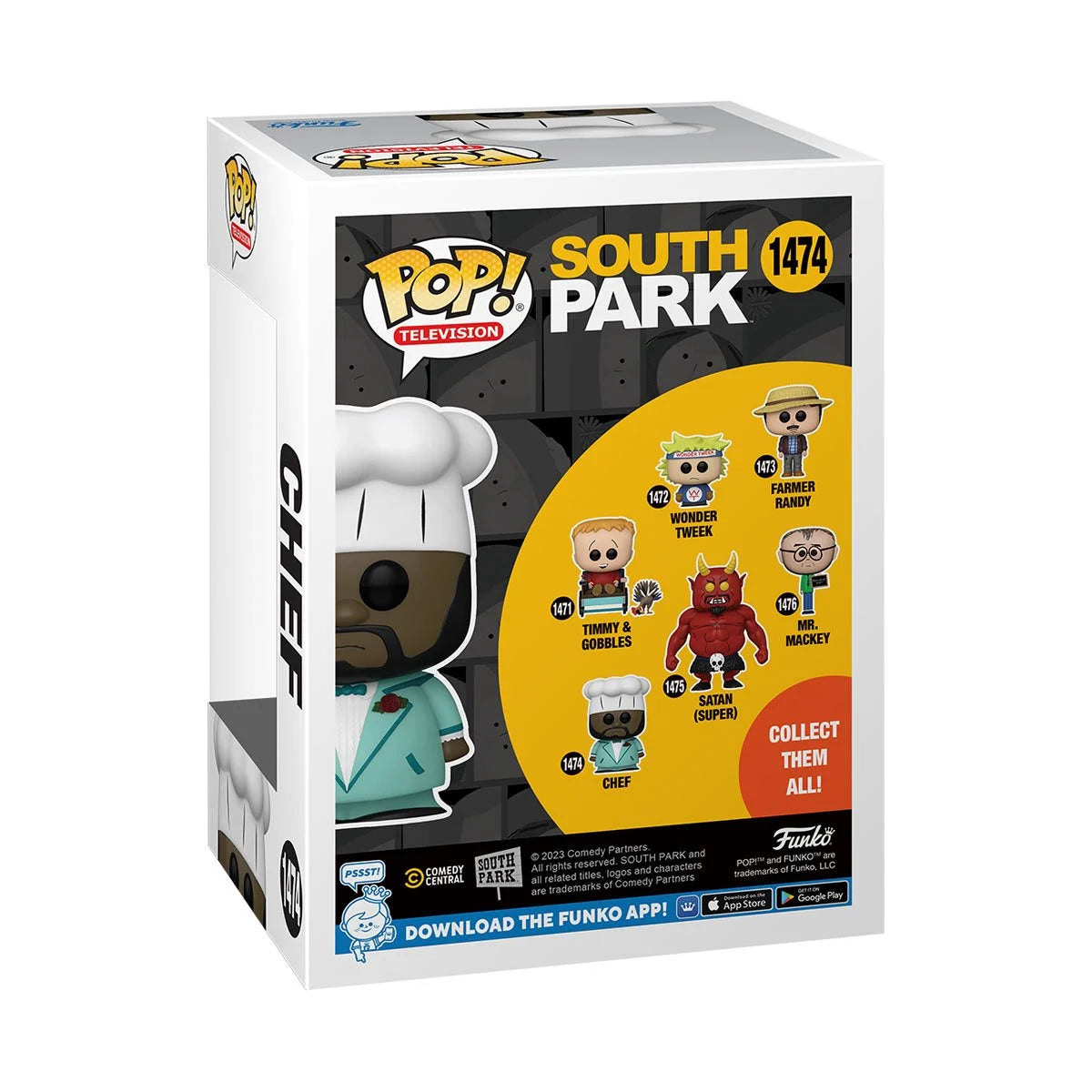 Funko Television Pop!: South Park - Chef in Suit #1474