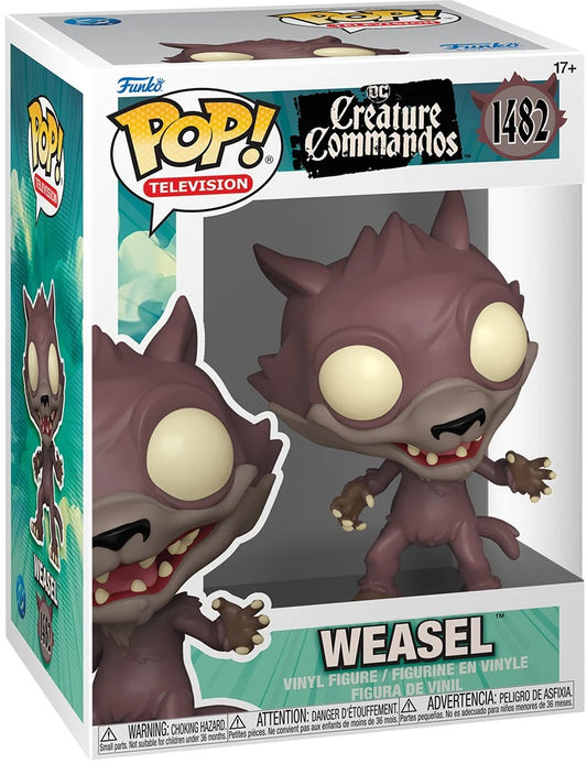 Funko Pop! Television: DC Creature Commandos - Weasel #1482