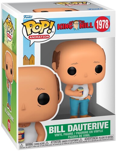 Funko POP! Animation: King of the Hill - Bill Dauterive #1978