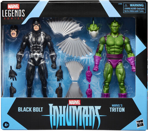 Inhumans - Black Bolt & Marvel’s Triton - Marvel Legends Action Figure 2-Pack