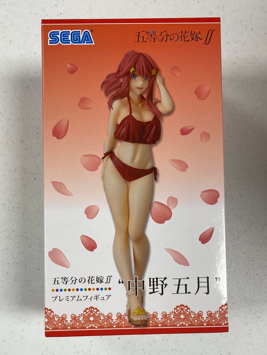 SEGA: Quintessential Quintuplets 2 Itsuki Nakano PM Red Bikini Figure