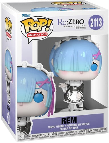 Funko POP! Animation: Re:ZERO - Starting Life in Another World - Rem #2113 - Videguy Collectibles