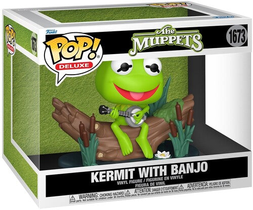 Funko POP! Deluxe: The Muppets - Kermit With Banjo #1673