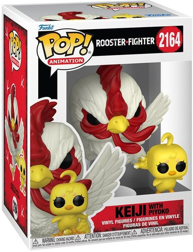 Funko POP! Animation: Rooster Fighter - Keiji with Piyoko #2164