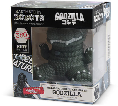 Godzilla (Metallic Purple and Green) #380 - Handmade by Robots Vinyl Figure