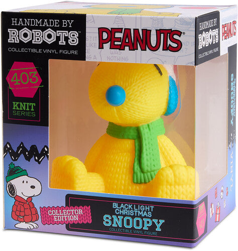 Peanuts: Snoopy #403 (Blacklight Christmas) - Handmade by Robots Vinyl Figure