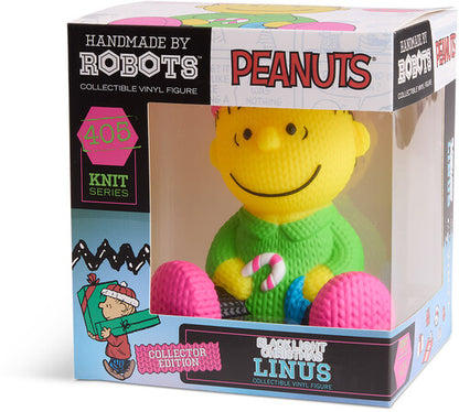 Peanuts: Linus #405 (Blacklight Christmas) - Handmade by Robots Vinyl Figure