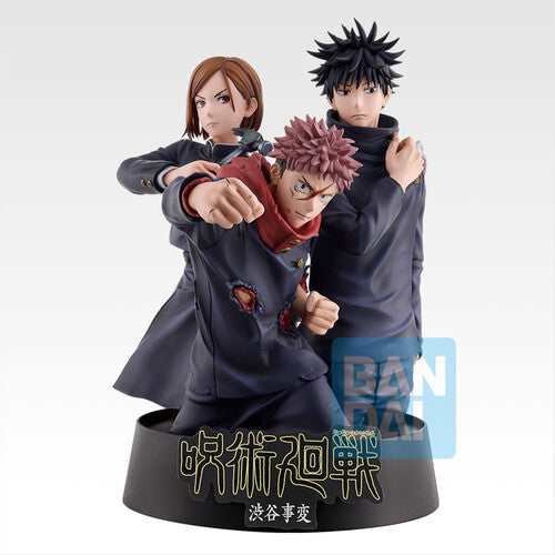Jujutsu Kaisen: Yuji Itadori, Nobara Kugisaki, and Megumi Fushiguro (Shibuya Incident) - Ichibansho Figure