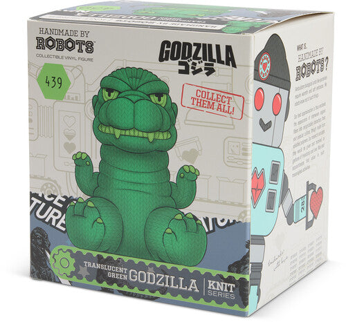 Godzilla (Translucent Green) #439 - Handmade by Robots Vinyl Figure