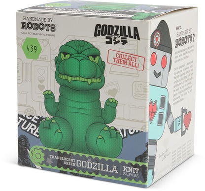 Godzilla (Translucent Green) #439 - Handmade by Robots Vinyl Figure