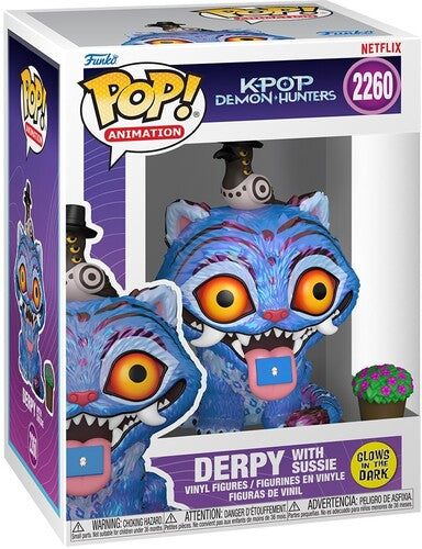 Funko POP! Animation: KPop Demon Hunters - Derpy with Sussie #2260 (Glows in the Dark)