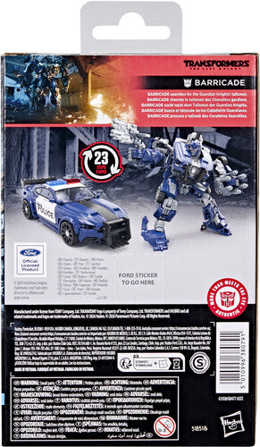 Transformers: The Last Knight (Studio Series) - Deluxe Class Barricade Action Figure