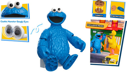 Sesame Street: Cookie Monster - PreCool Series Blokees Model Kit