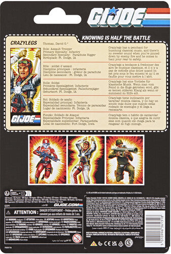 G.I. Joe Classified Series: David “Crazylegs” Thomas - Action Figure