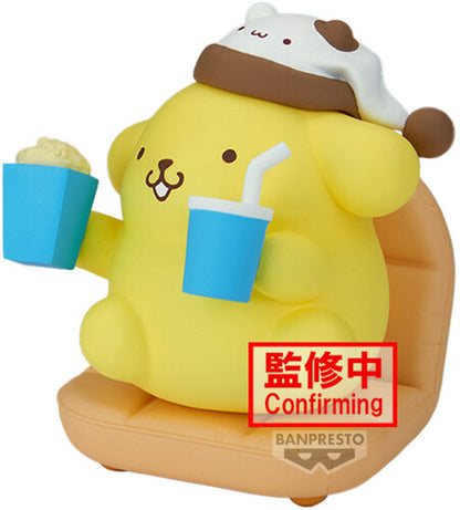 Sanrio Nakayoshi Memories: Relaxing Time at Home - Pompompurin - Prize Figure