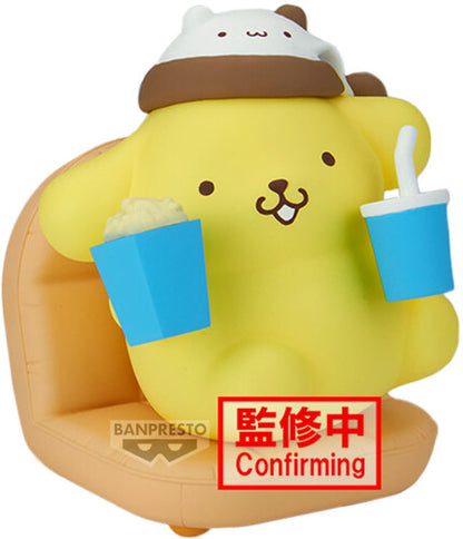 Sanrio Nakayoshi Memories: Relaxing Time at Home - Pompompurin - Prize Figure