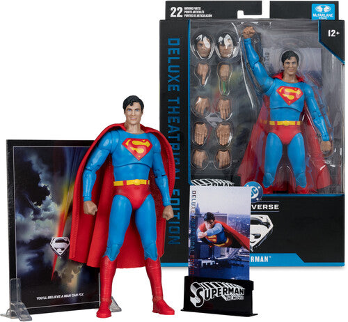DC Multiverse: Superman The Movie 1978 - Superman - 7" Action Figure (Deluxe Theatrical Version)