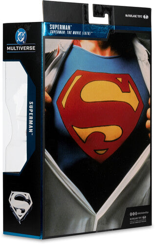 DC Multiverse: Superman The Movie 1978 - Superman - 7" Action Figure (Deluxe Theatrical Version)