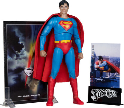 DC Multiverse: Superman The Movie 1978 - Superman - 7" Action Figure (Deluxe Theatrical Version)