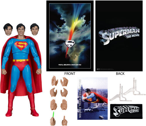 DC Multiverse: Superman The Movie 1978 - Superman - 7" Action Figure (Deluxe Theatrical Version)