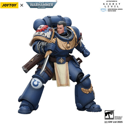 (Pre-Order) Warhammer 40K: Secret Level - Ultramarines Titus with Laurels of Victory - 1/18 Scale Action Figure